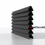 Ламели для забора жалюзи Premium U RAL 7024 – порошковое покрытие, толщина 0,45 мм в Симферополе | фото 4
