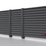 Ламели для забора жалюзи Luxe V RAL 7024 – порошковое покрытие, толщина 0,45 мм в Симферополе | фото 6