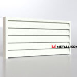 Ламели для забора жалюзи Luxe Л RAL 9010 – покрытие матовое, толщина 0,45 мм в Симферополе | фото 4