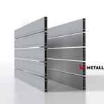 Планкен для забора 120 mm RAL 7004 – покрытие матвоое, толщина 0,45 мм в Симферополе | фото 2