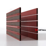 Планкен для забора Printec под дерево 120 mm RAL 3009 – покрытие матовое, толщина 0,45 мм в Симферополе | фото 3