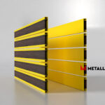Планкен для забора Printec под дерево 120 mm RAL 1018 – покрытие матовое, толщина 0,45 мм в Симферополе | фото 3