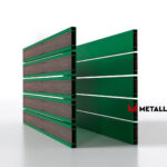 Планкен для забора Printec под дерево 120 mm RAL 6002 – покрытие полиэстер, толщина 0,45 мм в Симферополе | фото 4