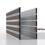 Планкен для забора Printec под дерево 120 mm RAL 7004 – покрытие порошковое, толщина 0,45 мм в Симферополе | фото 2