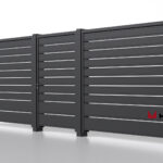Планкен для забора 190 mm RAL 9005 – покрытие матовое, толщина 0,45 мм в Симферополе | фото 5