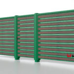 Планкен для забора Printec под дерево 120 mm RAL 6002 – покрытие полиэстер, толщина 0,45 мм в Симферополе | фото 5