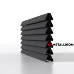 Ламели для забора жалюзи Premium U RAL 7024 – покрытие полиэстер, толщина 0,45 мм в Симферополе | фото 2