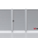 Ламели для забора жалюзи Premium U RAL 7004 – покрытие порошковое, толщина 0,45 мм в Симферополе | фото 5